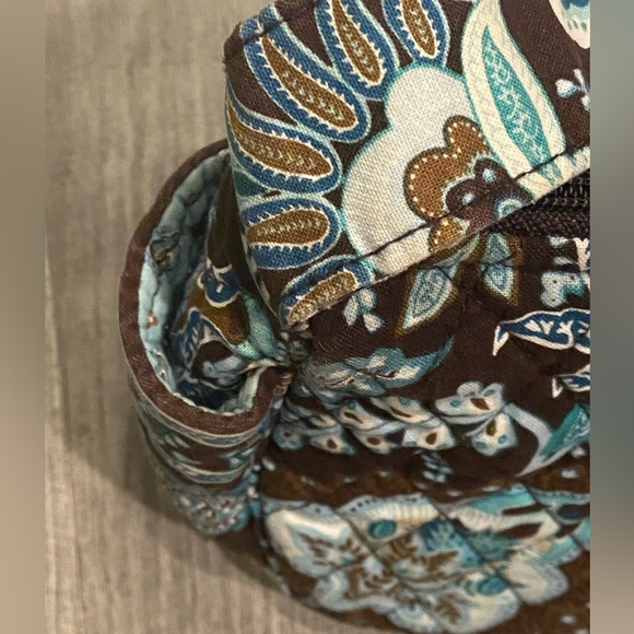 Vera Bradley Retired Pattern Java Blue Small Shoulder Bag - Picture 2 of 8